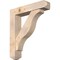 Ekena Millwork Funston Craftsman Smooth Bracket w/ Offset Brace, Douglas Fir, 7 1/2"W x 36"D x 40"H BKT0806X36X40FST04SDF - alternate 1